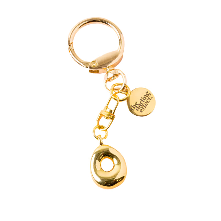 Bubble Letter Keychain Bag Charm