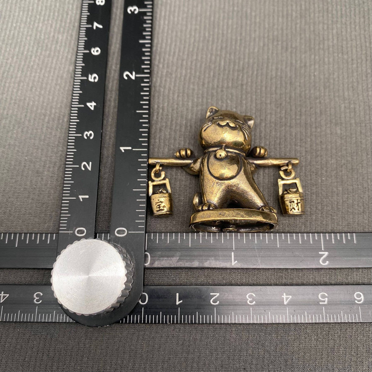 Brass Treasure Cat Crafts Decoration Desktop Ornaments