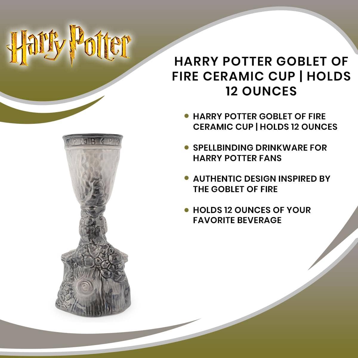 Harry Potter Goblet of Fire Ceramic Cup