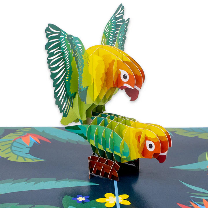 Love Birds Inappropriate 3D Card