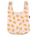 Croissant Pastry 2-in-1 Bag Charm & Reusable Shopper Bag