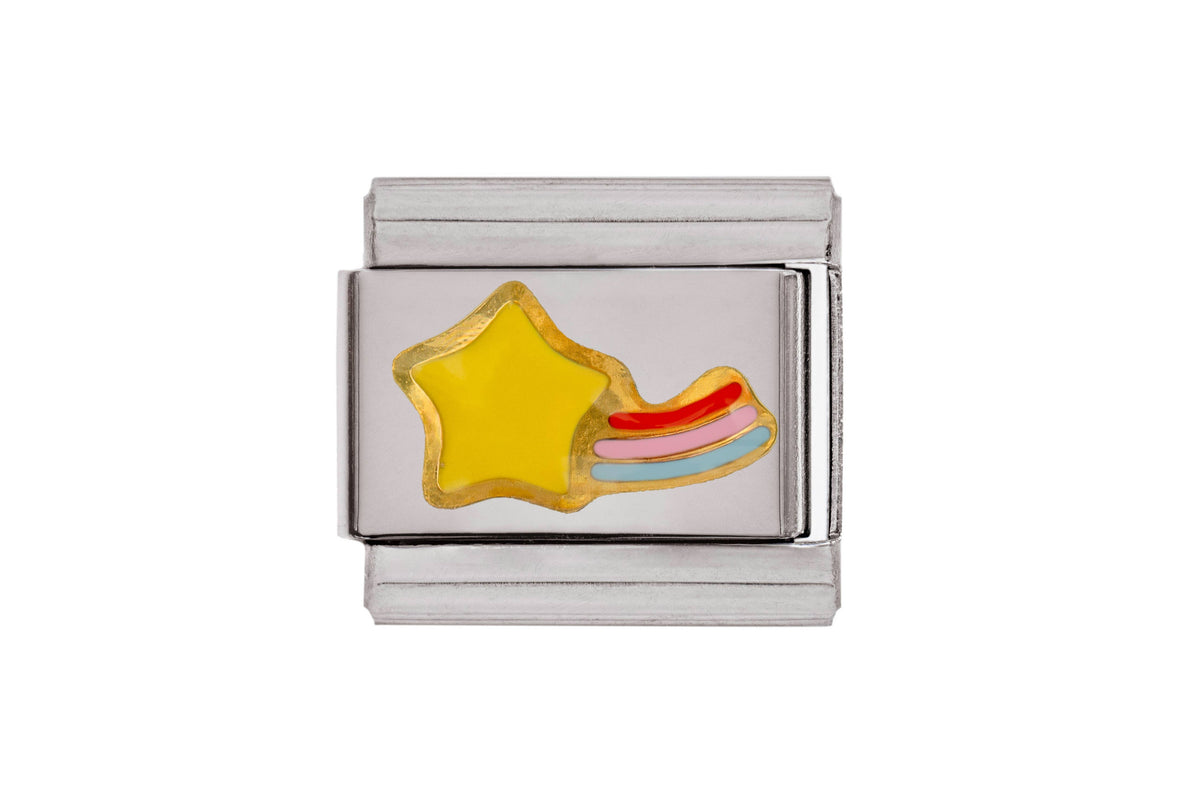 Shooting Star Italian Charm