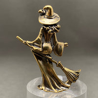 Brass Witch Crafts Desktop Ornament
