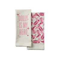 Dolly Is My Hero Kitchen Towel