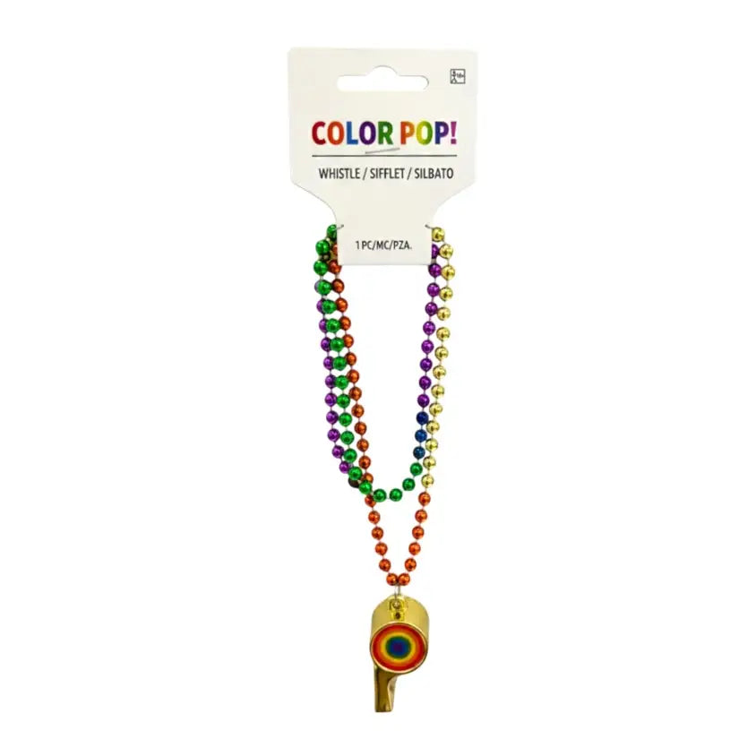 Rainbow Whistle Necklace