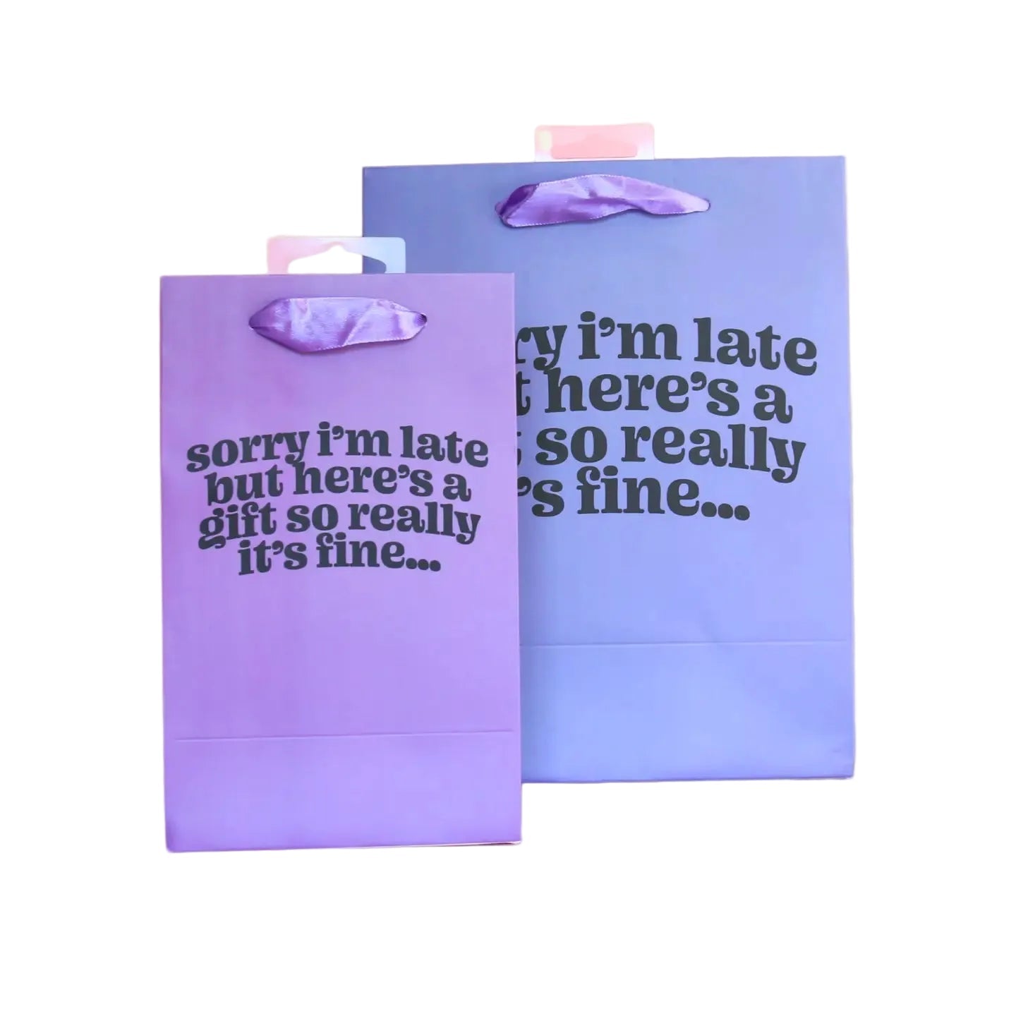 Sorry I'm Late Gift Bag
