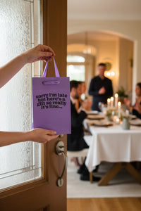 Sorry I'm Late Gift Bag