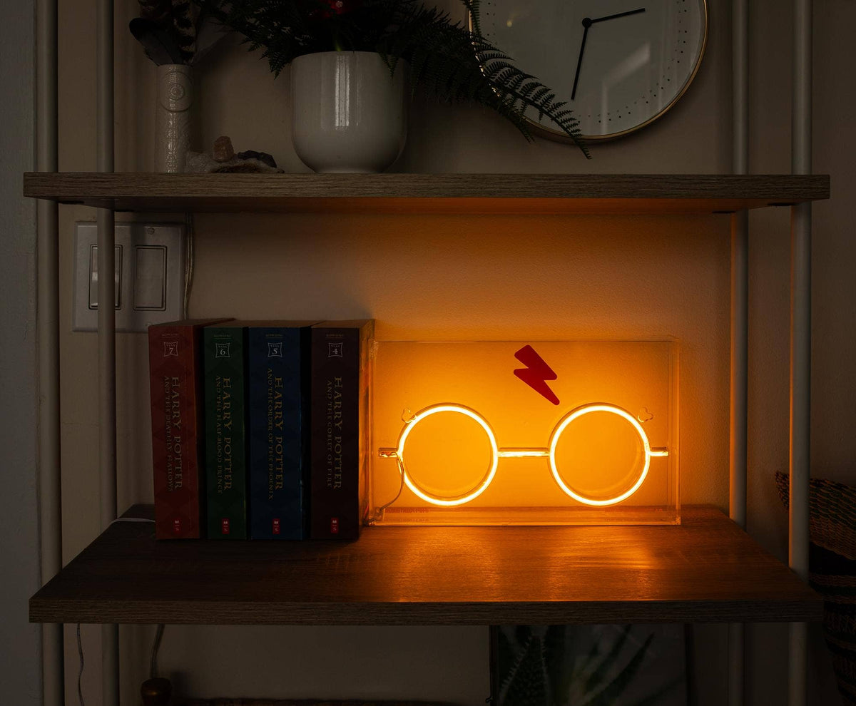 Harry Potter Scar and Glasses Neon Light Box
