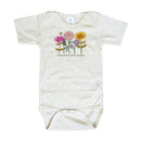 Bloom where you are planted Baby girl Spring Boutique Tee