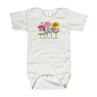 Bloom where you are planted Baby girl Spring Boutique Tee