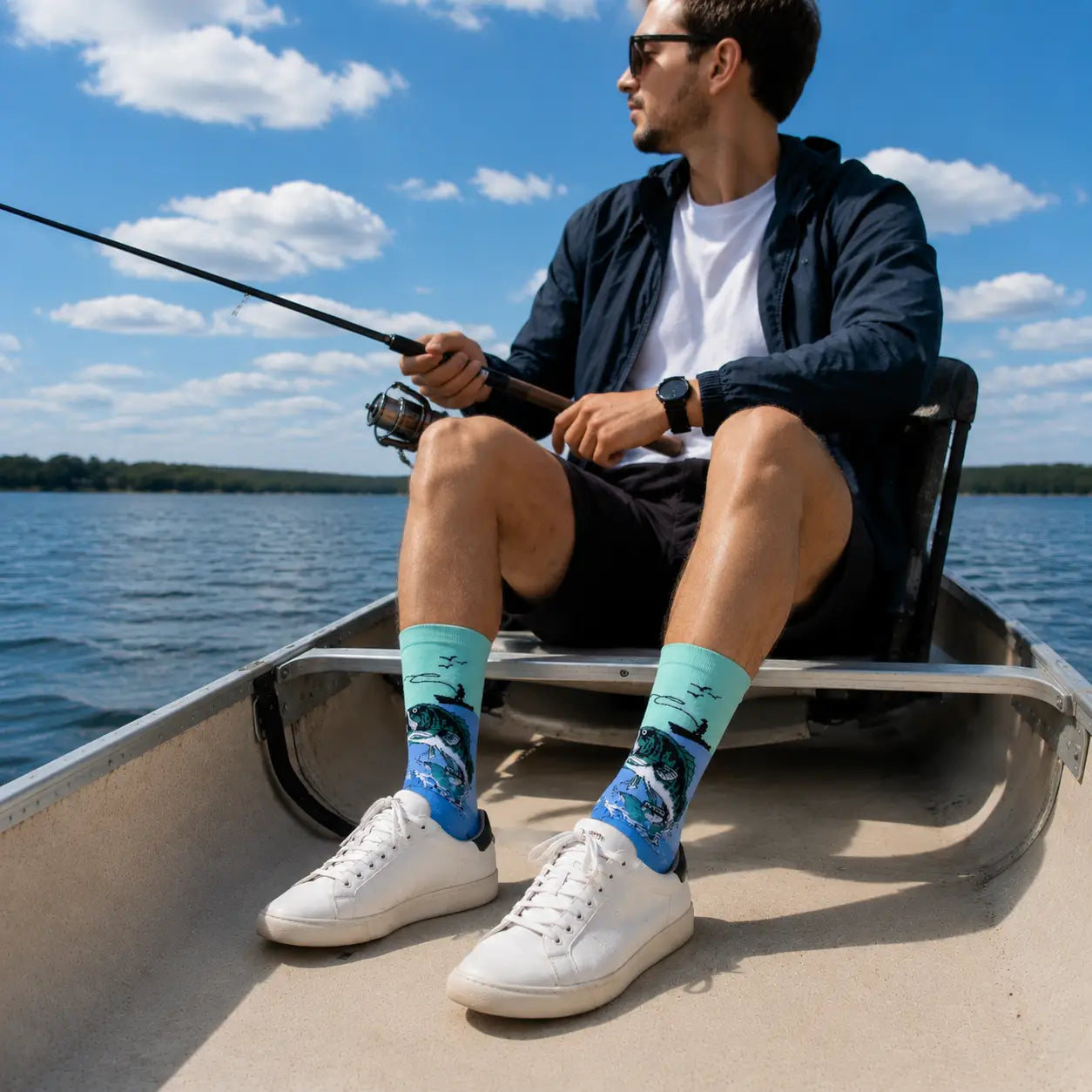 Gone Fishin' Socks