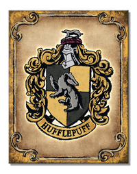 Harry Potter Hufflepuff Tin Sign