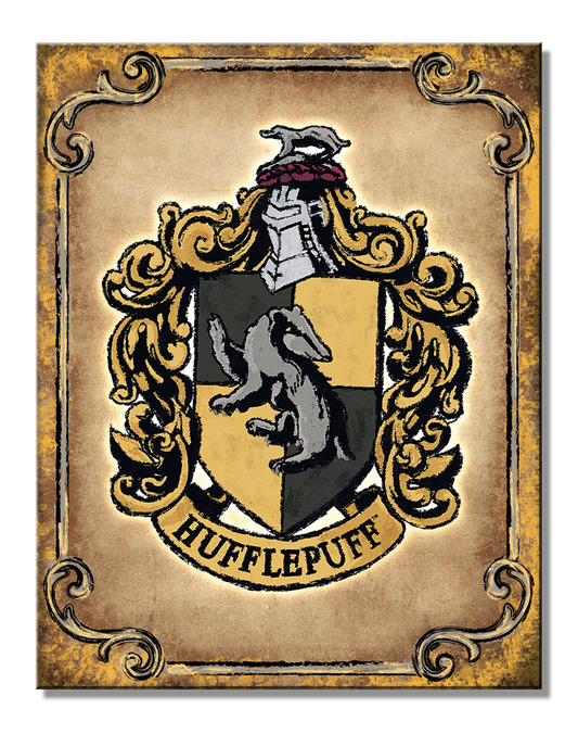 Harry Potter Hufflepuff Tin Sign
