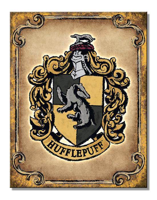 Harry Potter Hufflepuff Tin Sign