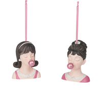 Bubblegum Girl Ornament