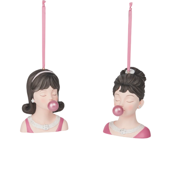 Bubblegum Girl Ornament