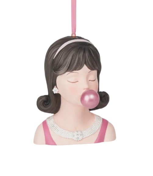 Bubblegum Girl Ornament