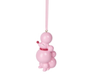Pink Poodle Ornament