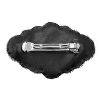 Large Beaded Mandala Seed Bead Barrette Hair Clip