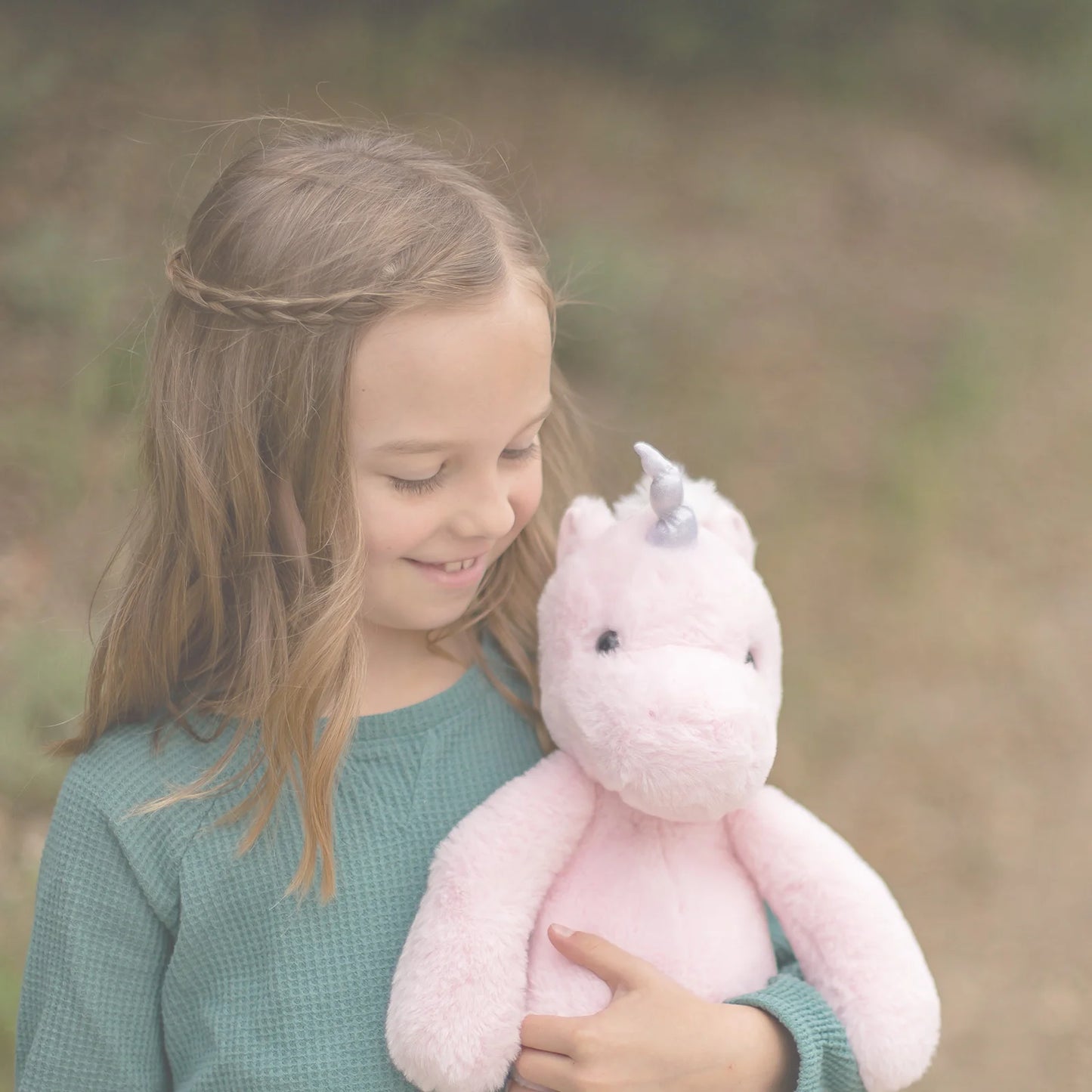Rose Pink Unicorn Plushie