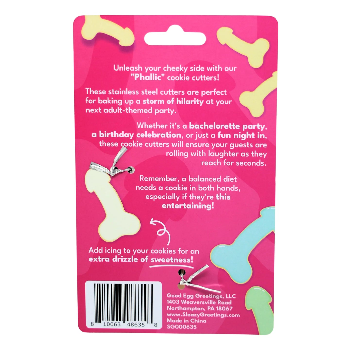 3 Piece Penis - Cookie Cutter Sets