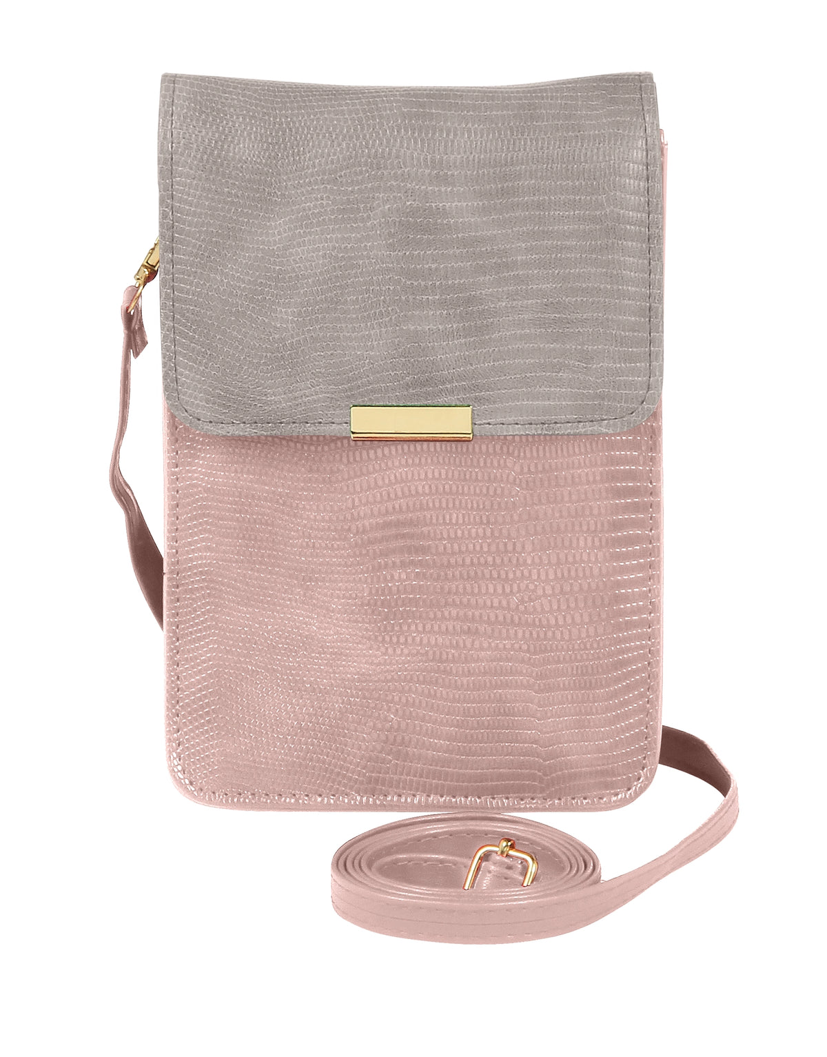 Two Toned Cross Body Bag