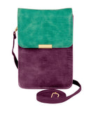 Two Toned Cross Body Bag
