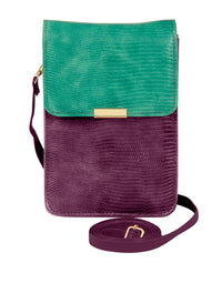 Two Toned Cross Body Bag