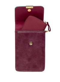 Two Toned Cross Body Bag