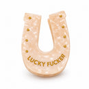 Lucky Fucker - Horseshoe Acetate Hair Claw Clip