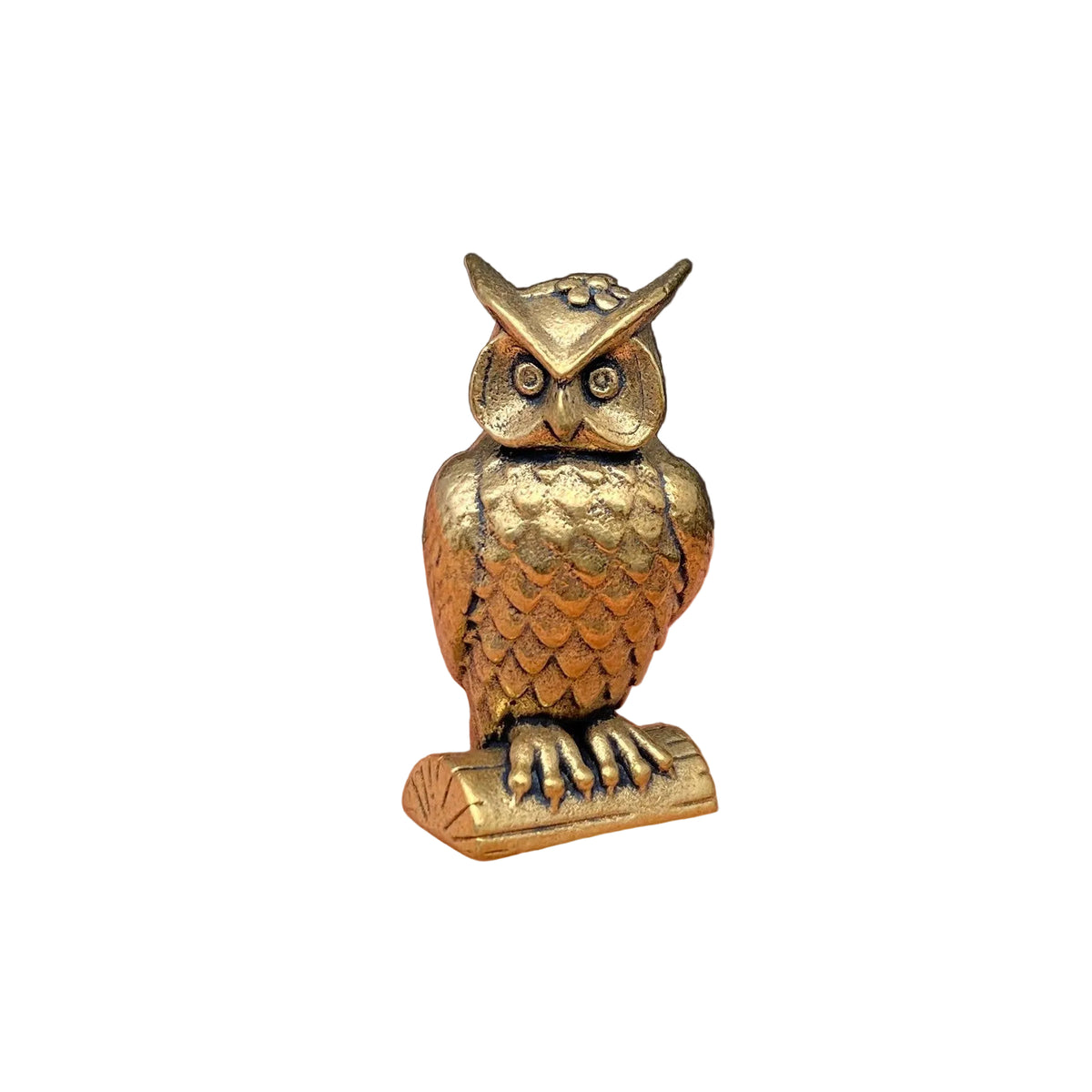 Owl Brass Archer Crafts Decoration Desktop Ornaments