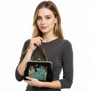 Peacock Kisslock Bag