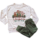 Christmas Crew Farm Pajama Set