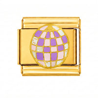 Disco Ball Italian Charm