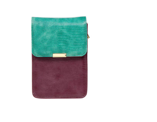 Two Toned Cross Body Bag