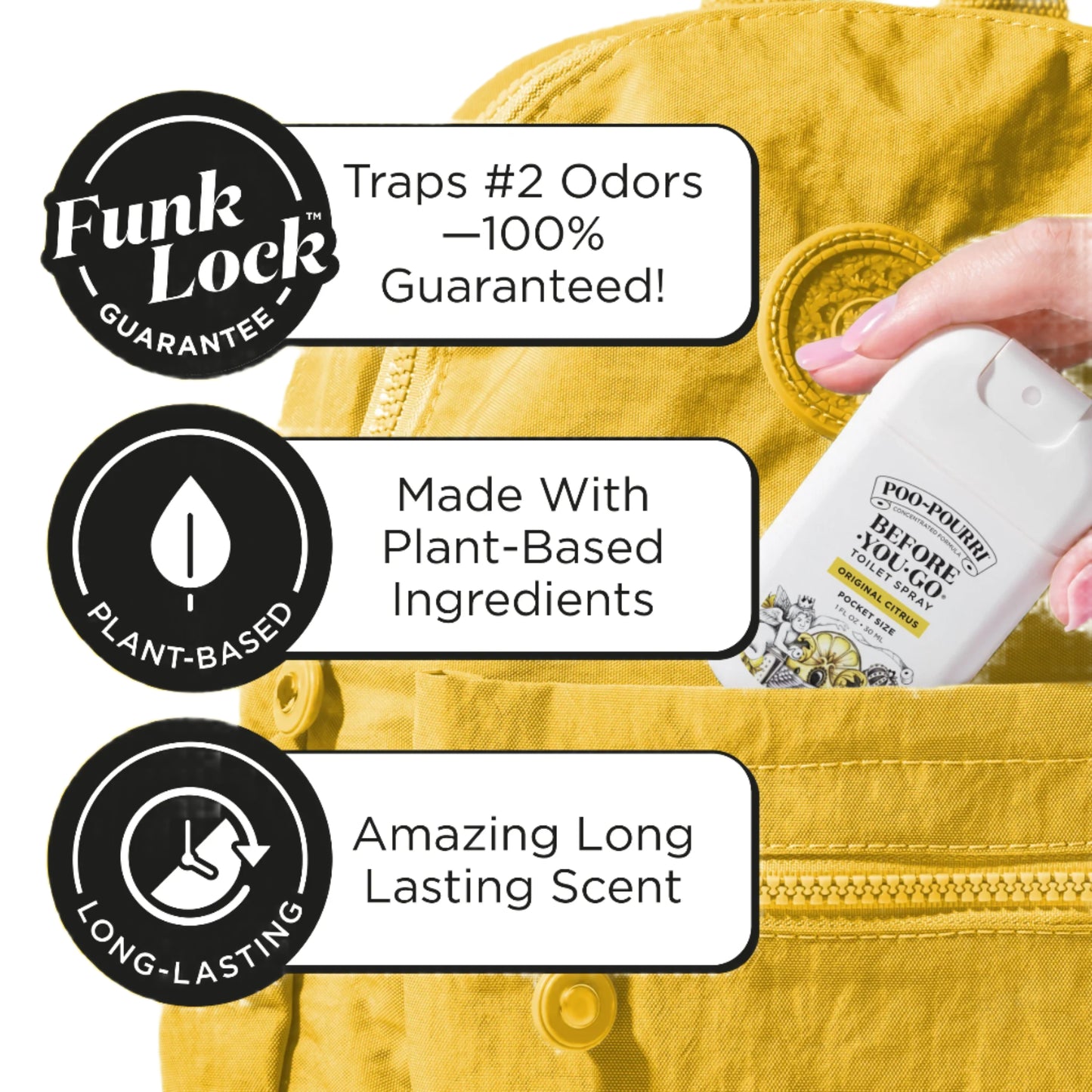 Poo-Pourri Before-You-Go Toilet Spray Pocket Sprayer