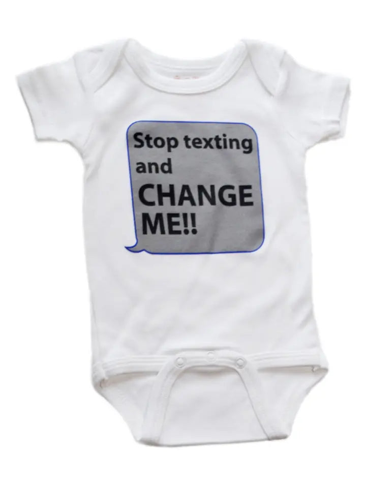 Stop Texting Onesie