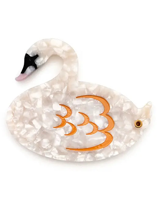 Swing-Hinge Folding Compact Mirror Swan
