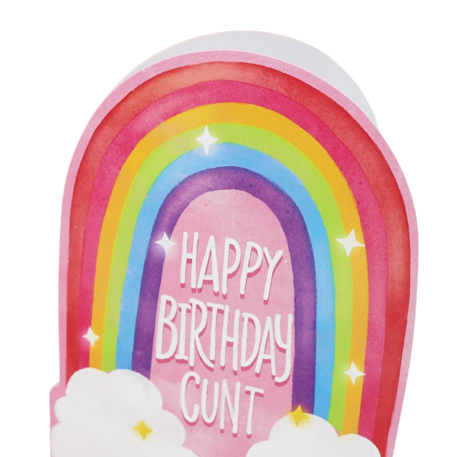 Happy Birthday Cunt Card