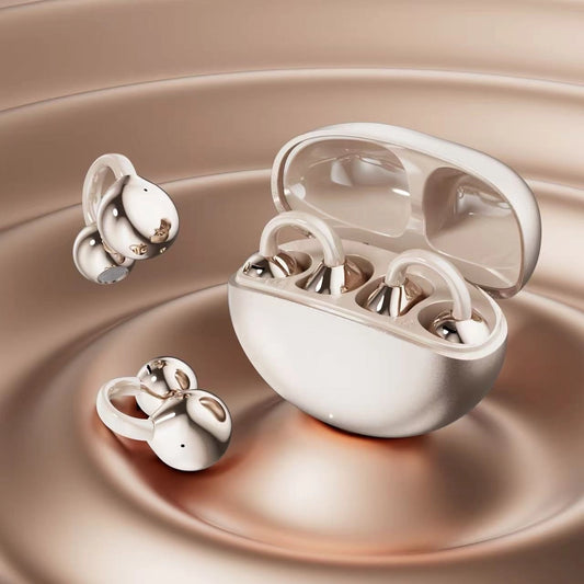 Open Ear Clip-On Earbuds