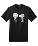 Charlie and Snoopy Day of the Dead T-Shirt
