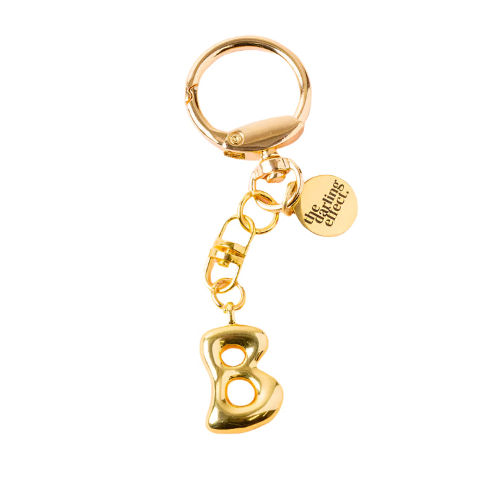 Bubble Letter Keychain Bag Charm