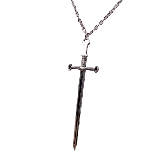 Silver Sword Necklace