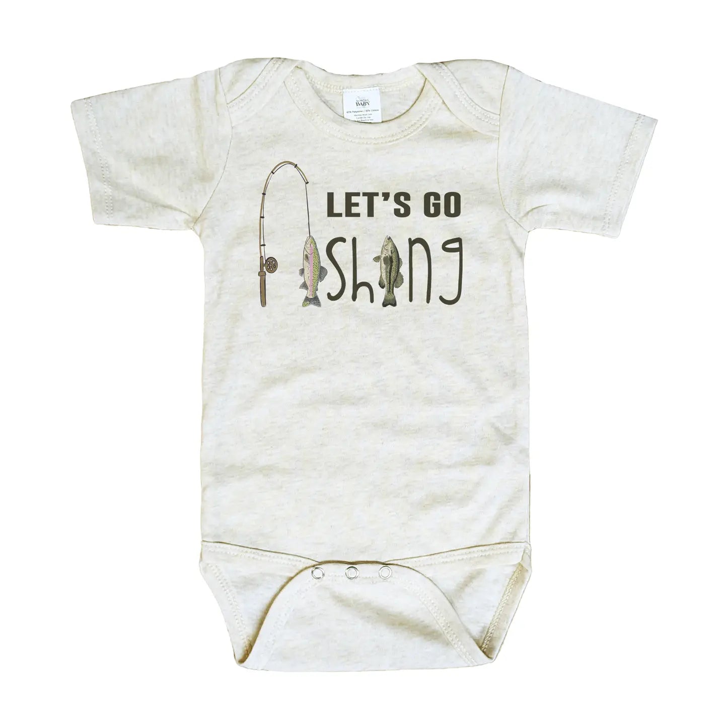 Let's Go Fishing Onesie