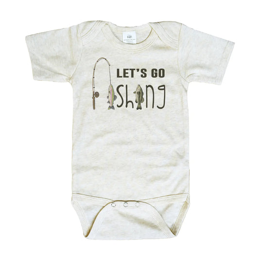 Let's Go Fishing Onesie