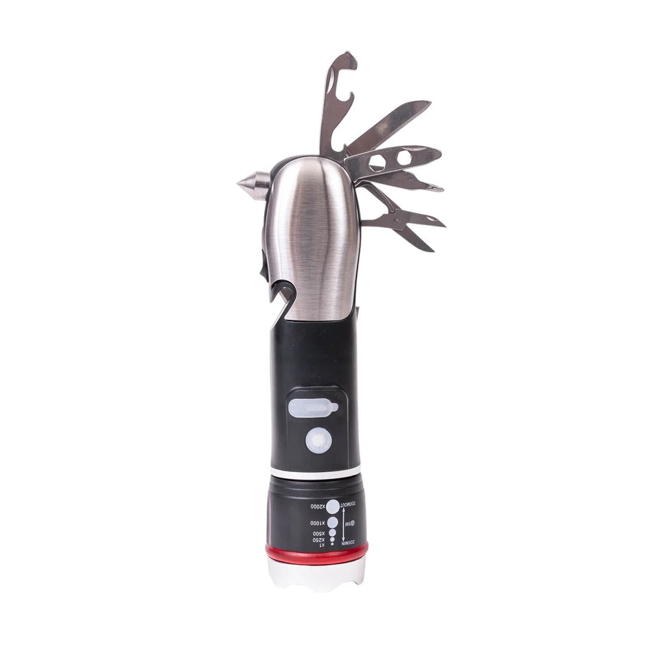 Glove Box Survival Tool & Flashlight