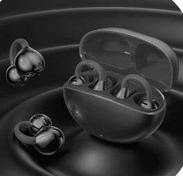 Open Ear Clip-On Earbuds