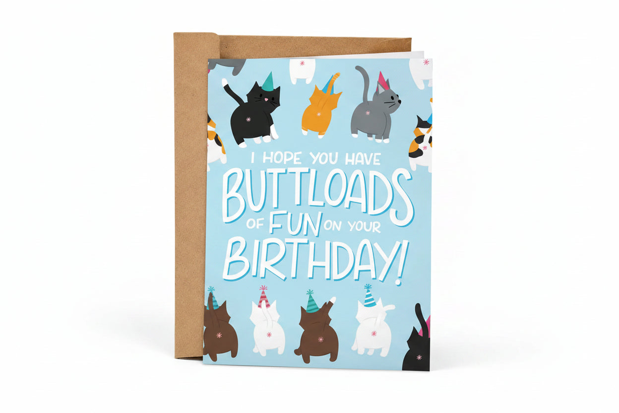 Buttloads of Fun Card