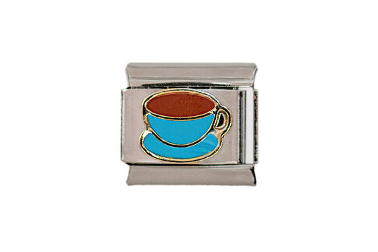 Blue Coffee Mug Italian Charm