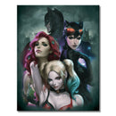 DC Gothem Sirens Tin Sign